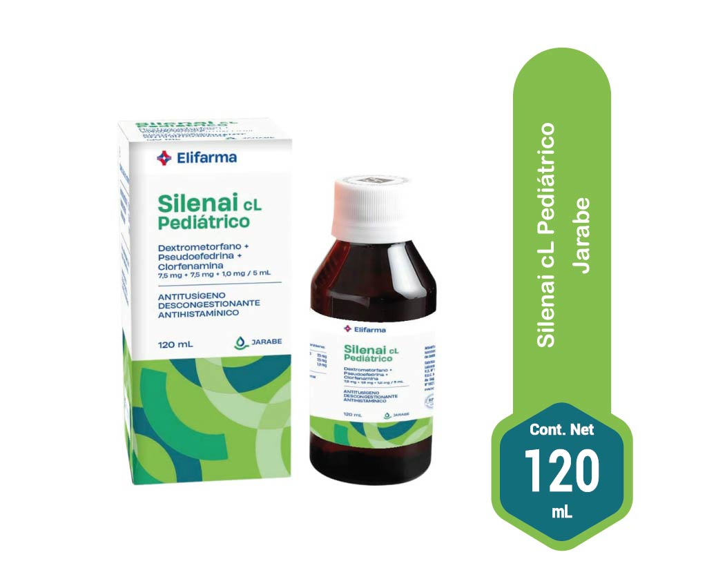 SILENAI CL PED JBE FCO/120ml