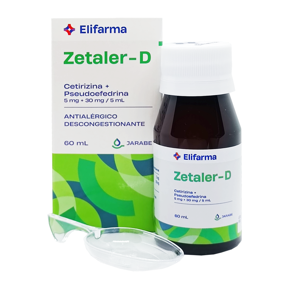 ZETALER D 5mg/5ml JBE FCO/60ml